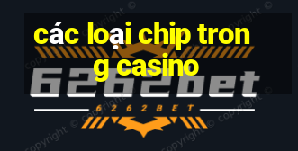 các loại chip trong casino