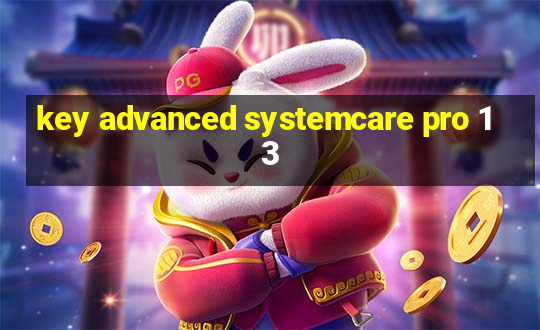 key advanced systemcare pro 13