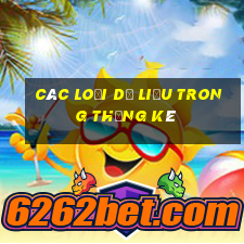 Các loại dữ liệu trong thống kê