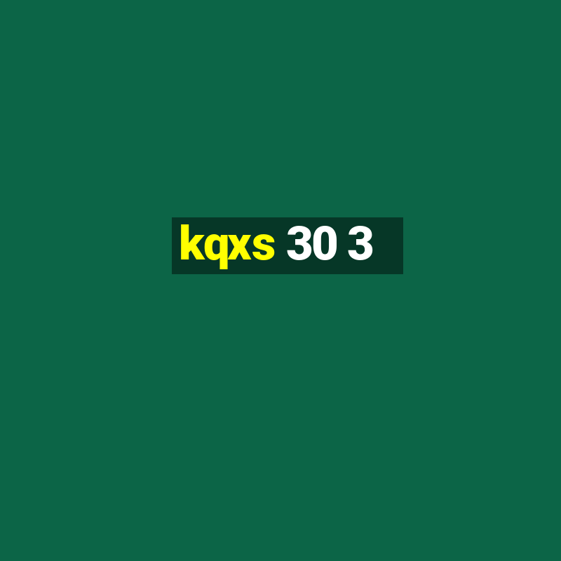 kqxs 30 3