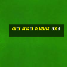 giải khối rubik 3x3