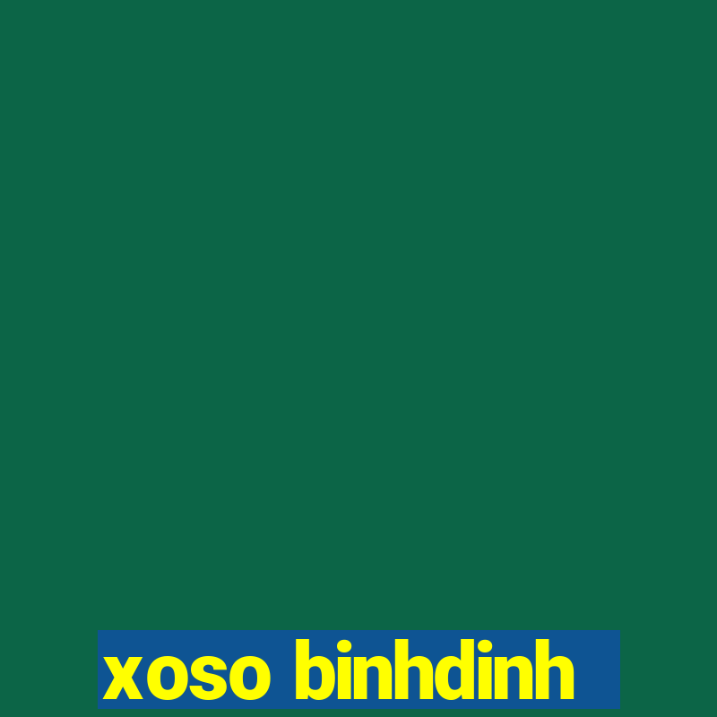 xoso binhdinh