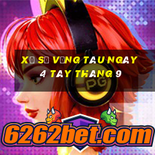 xổ số vũng tàu ngày 4 tây tháng 9