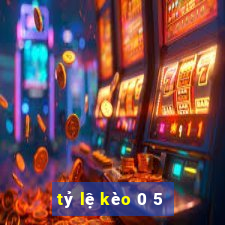 tỷ lệ kèo 0 5