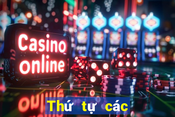 Thứ tự các chất trong Poker