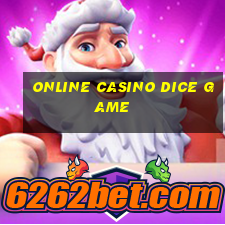 online casino dice game