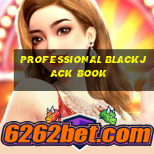 professional blackjack book