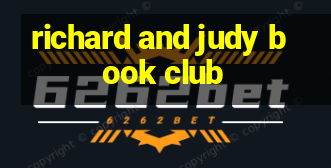 richard and judy book club