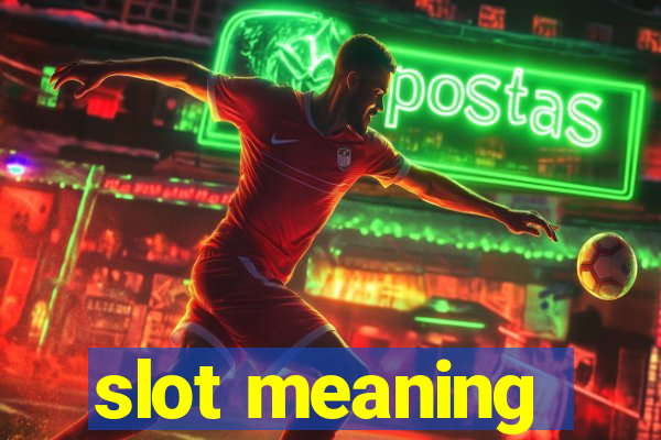 slot meaning