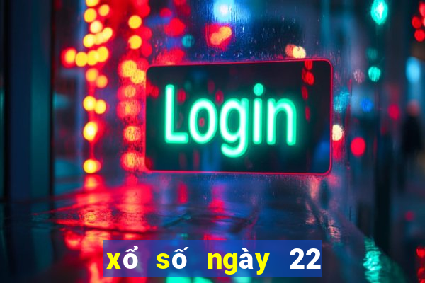 xổ số ngày 22 tháng 8