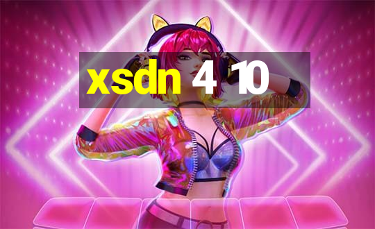 xsdn 4 10