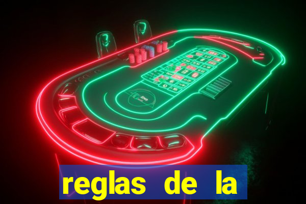 reglas de la ruleta casino