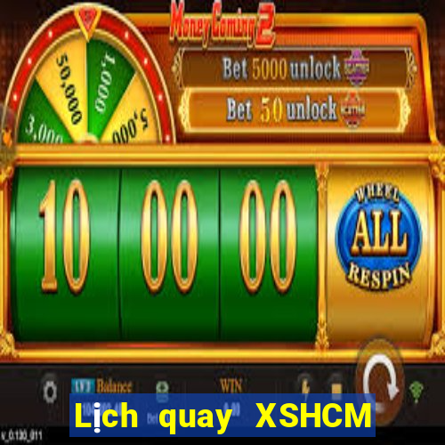 Lịch quay XSHCM ngày 12