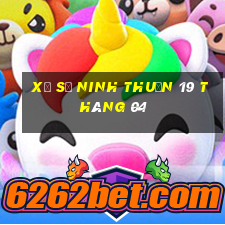 xổ số ninh thuận 19 tháng 04