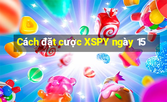 Cách đặt cược XSPY ngày 15