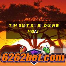 tần suất xổ số quảng ngãi