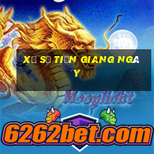 xổ số tiền giang ngày