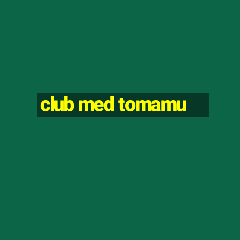 club med tomamu