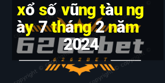 xổ số vũng tàu ngày 7 tháng 2 năm 2024