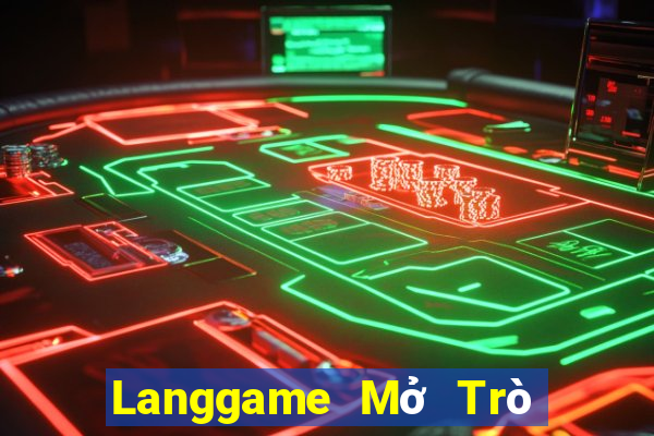 Langgame Mở Trò Chơi Ô Tô