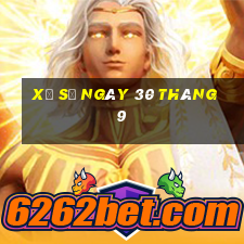 xổ số ngày 30 tháng 9