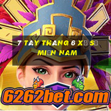 7 tây tháng 6 xổ số miền nam