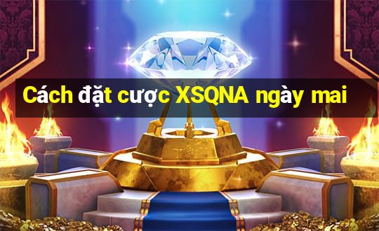 Cách đặt cược XSQNA ngày mai