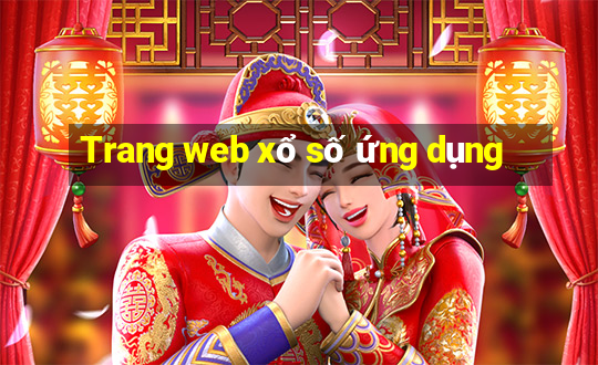 Trang web xổ số ứng dụng