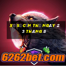 xổ số cần thơ ngày 23 tháng 8