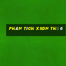 Phân tích XSDN Thứ 6