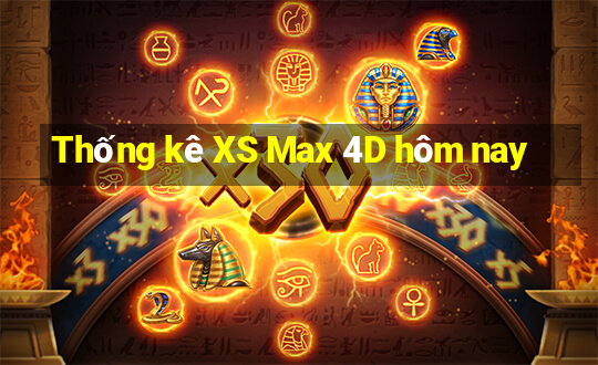 Thống kê XS Max 4D hôm nay