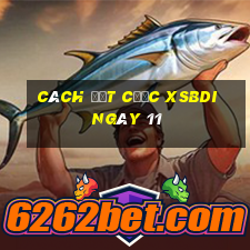 Cách đặt cược XSBDI ngày 11