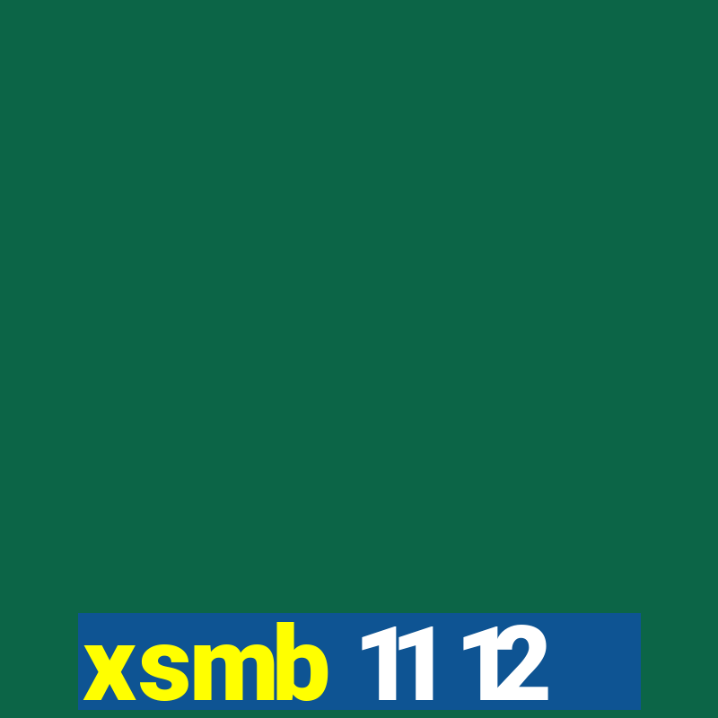 xsmb 11 12