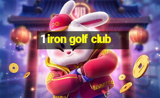 1 iron golf club