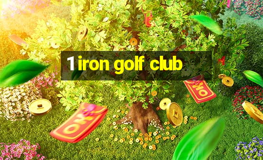 1 iron golf club