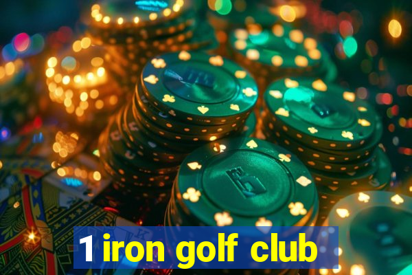 1 iron golf club