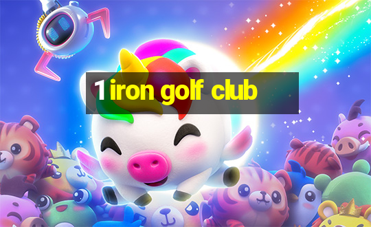 1 iron golf club