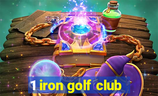 1 iron golf club