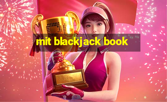 mit blackjack book