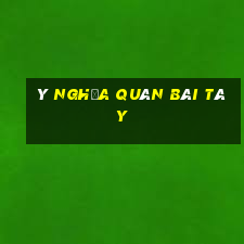 ý nghĩa quân bài tây