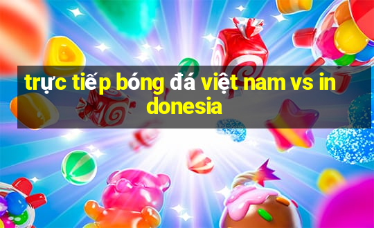 trực tiếp bóng đá việt nam vs indonesia