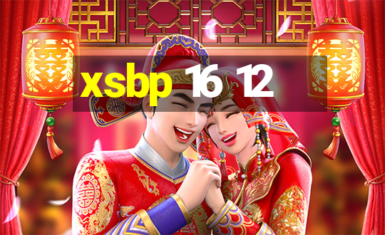 xsbp 16 12