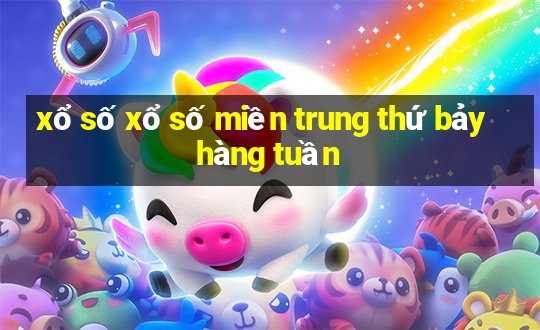 xổ số xổ số miền trung thứ bảy hàng tuần