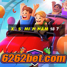 xổ số miền nam 18 7