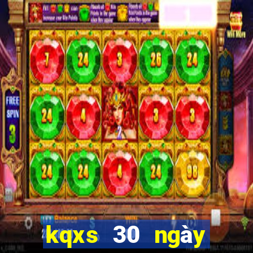 kqxs 30 ngày gần đây