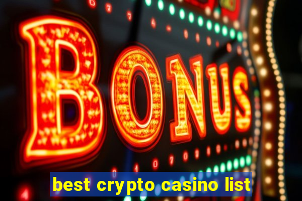 best crypto casino list