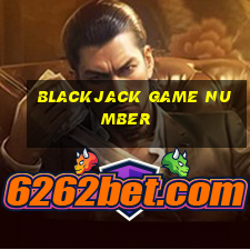 blackjack game number