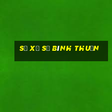 số xổ số bình thuận