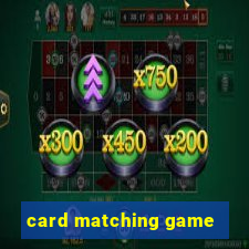 card matching game