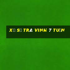 xổ số trà vinh 7 tuần